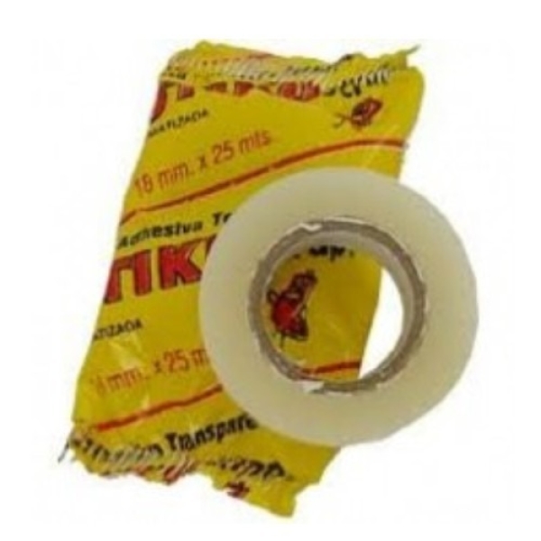 CINTA ADHESIVA STIKO STRAP 18MMX25MT - CAJA X 8