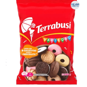 GALLETITAS TERRABUSI VARIEDAD X390 GR