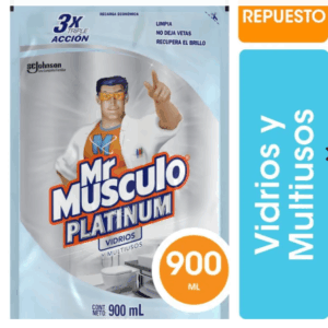 MR. MUSCULO LIMPIA VIDRIOS REPUESTO 900 ml