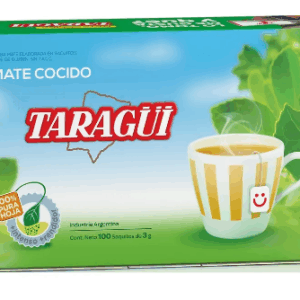 MATE COCIDO TARAGUI 100 SAQUITOS