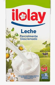 LECHE DESCREMADA ILOLAY 1Lt CARTON