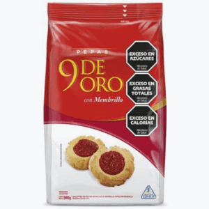 GALLETITAS PEPAS 9 DE ORO 500gr