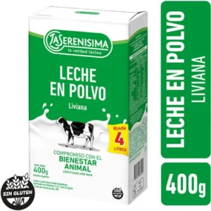 LECHE DESCREMDA SERENISIMA 400 GR