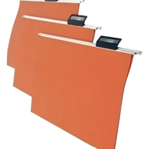 Carpeta Colgante - Con Visor Móvil - X 10 Unidades. Ladrillo
