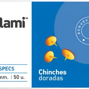 Chinches Doradas Olami Caja X 50u Dorado