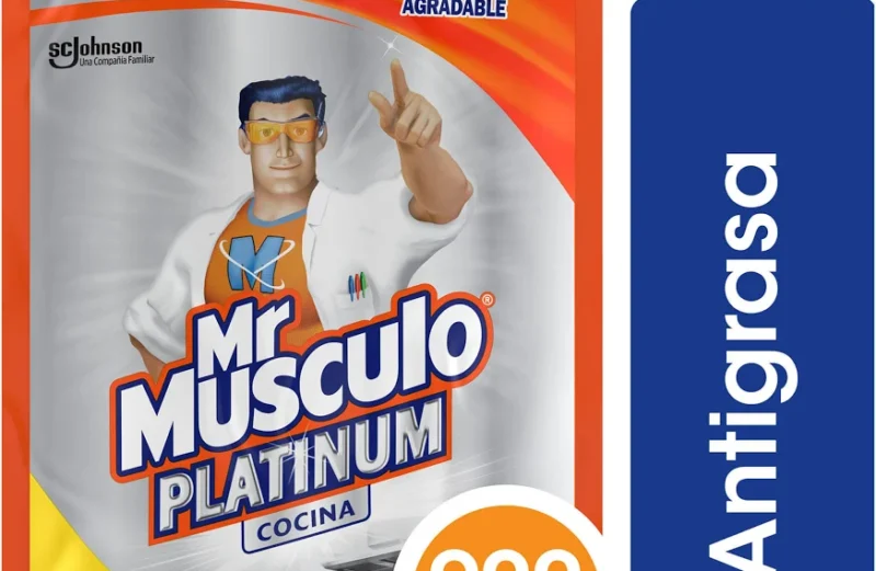 Cocina Platinum Mr Musculo Elimina Grasa Limón Repuesto 900ml